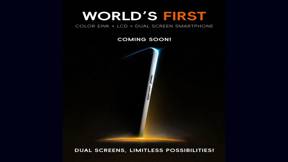 पहली बार! एक फोन में दो तरह के डिस्प्ले, LCD और e-ink स्क्रीन के साथ इस कंपनी ने किया पेश