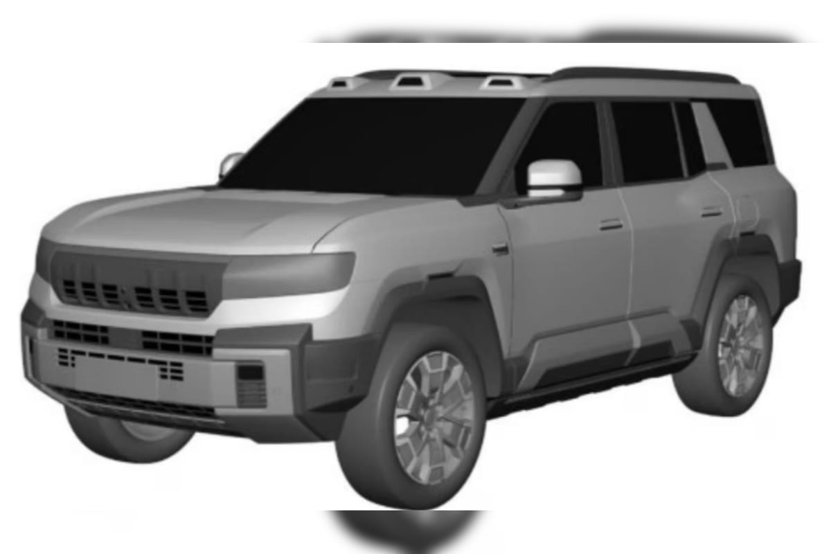 BYD Leopard 8 design patent