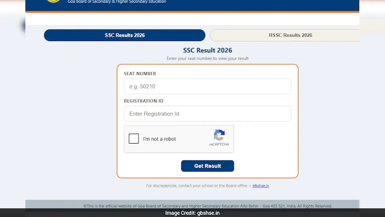 Goa Board Class 10 Result 2026: गोवा बोर्ड कक्षा 10वीं का रिजल्ट आज शाम 5 बजे होगा जारी, इस लिंक पर करें चेक