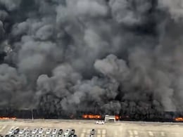 Massive Fire Breaks Out At BYD Factory In China's Shenzhen: Video