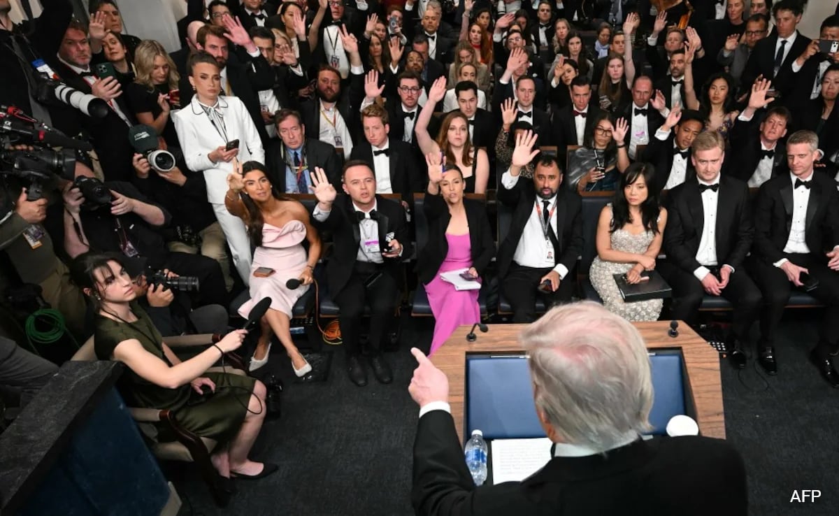 Trump Was Going To "Rip It" With Media, Then Literal Shots Were Fired