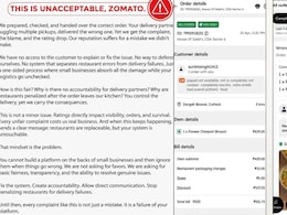 Odisha Restaurant Slams Zomato After Delivery Issues Cause Ratings To Drop