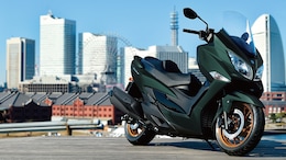 Suzuki Burgman 400 Scooter Showcased In India Following 125 cc Launch