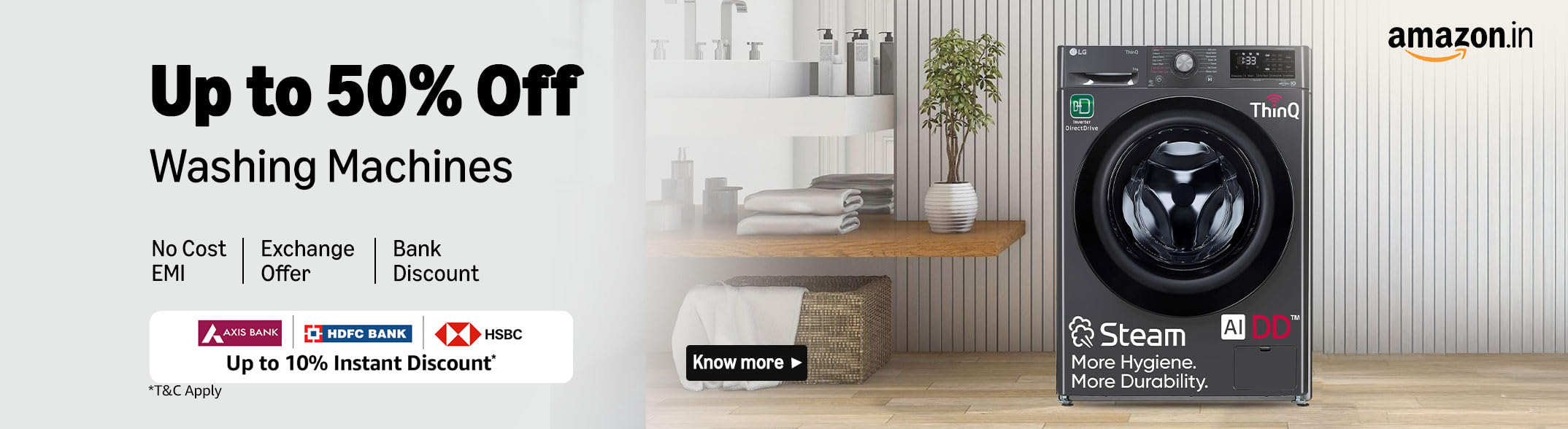 Washing Machines Best Offers From Top Brands