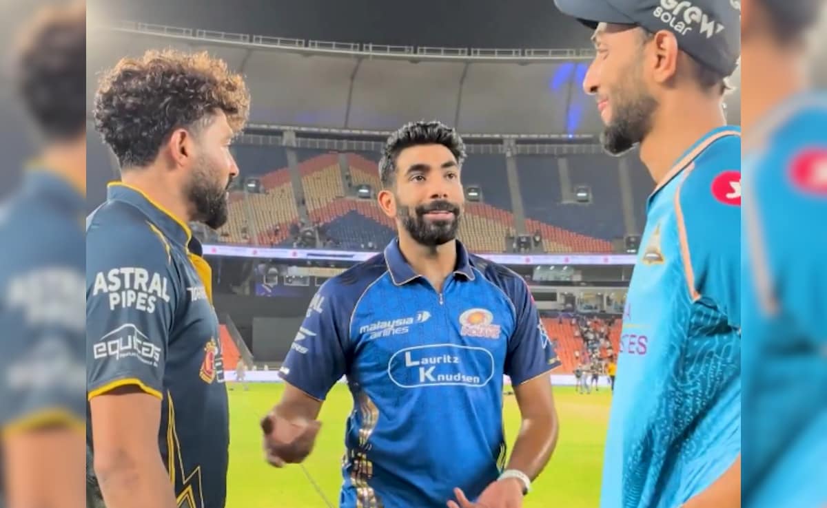 "No Police Car Saying DSP": Jasprit Bumrah Pokes Mohammed Siraj After MIs Win Over GT In IPL 2026. Watch