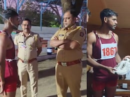 VIDEO: वर्दीचं स्वप्न, अविस्मरणीय संघर्ष! चप्पल घालून 5 KM धावला तरुण, कारण ऐकून DCP च्या डोळ्यात पाणी
