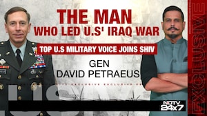 Top American General Who Led US' Iraq War, General David H. Petraeus, Speaks To NDTV
