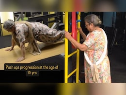 75-Year-Old Woman Nails Push-Ups In 12 Weeks, Internet Is Inspired