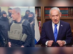 Wearing Flak Vest, Benjamin Netanyahu Visits Lebanon: 