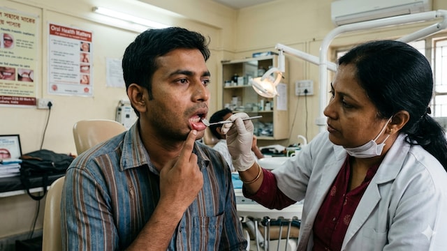 A non-healing oral sore is not always benign