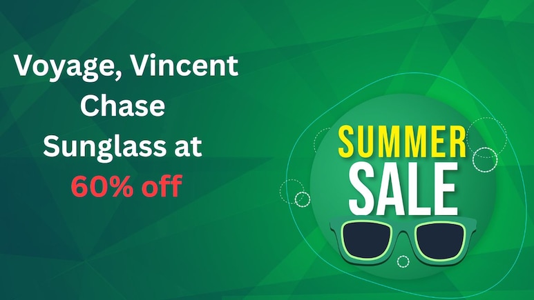 Voyage, Vincent Chase के Sunglass पर आया 60% डिस्&zwj;काउंट, अब स्&zwj;टाइल और क्&zwj;वालिटी दोनों मिलेगी एक साथ