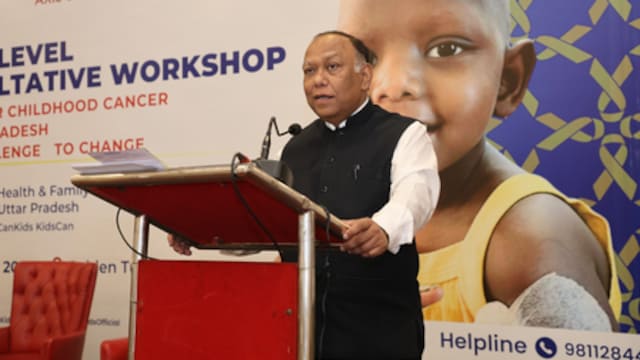 The Yogi Adityanath government in Uttar Pradesh making an annoucement