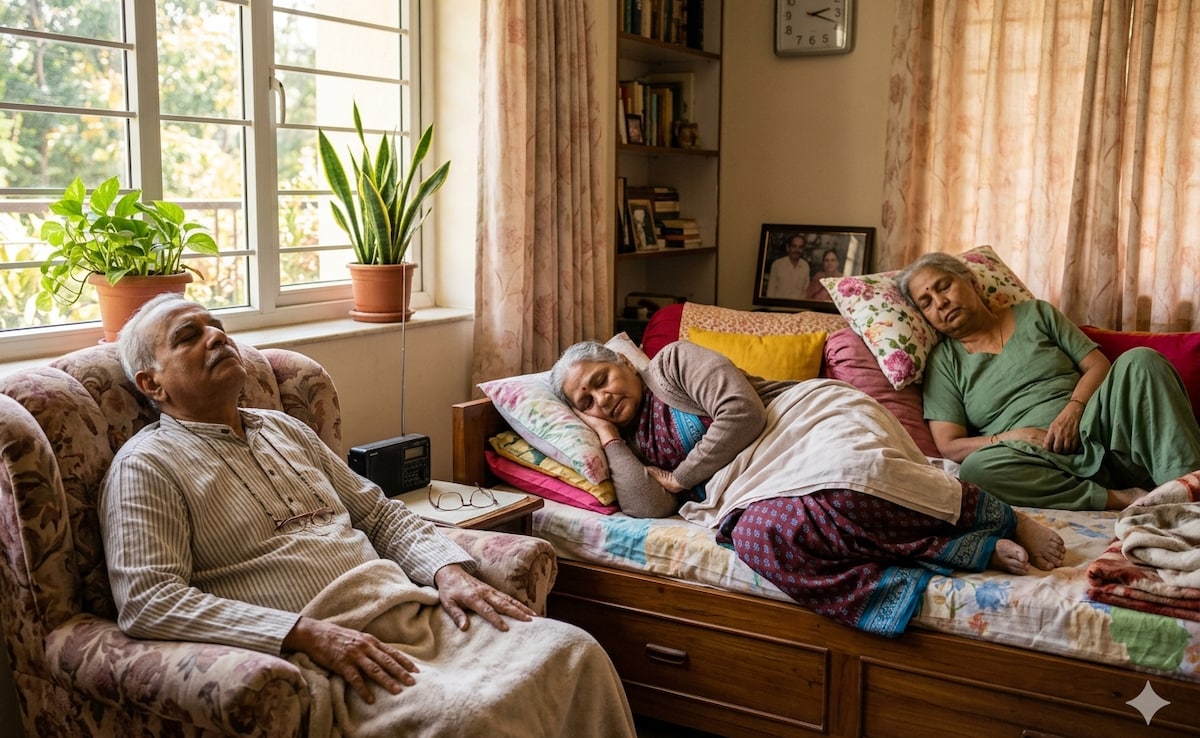 Daytime napping poses health risks for older adults that needs timely medical care
