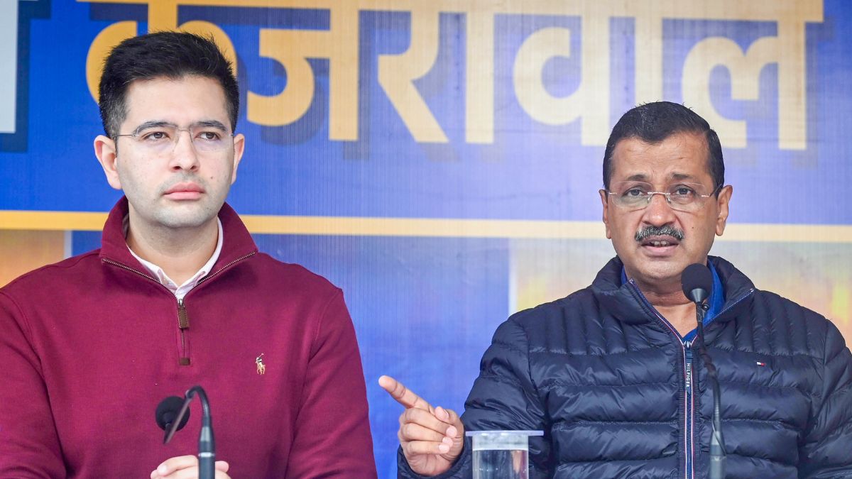 Arvind Kejriwal's First Reaction On Raghav Chadha's Switch To BJP