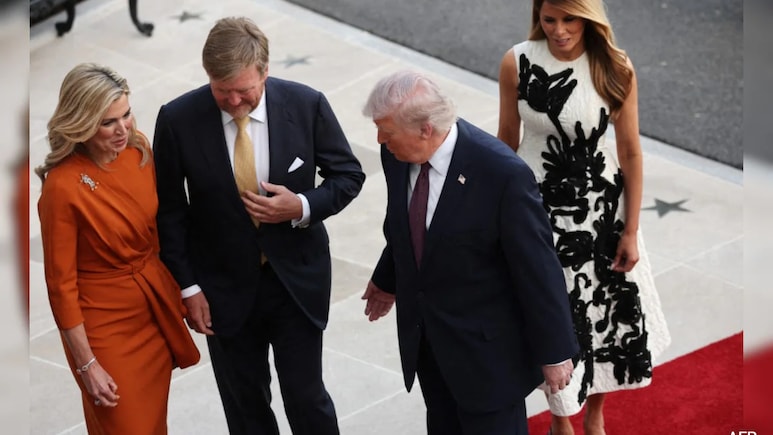 At Private Dinner With Dutch Royals, Trump Reveals His Plan To End Iran War