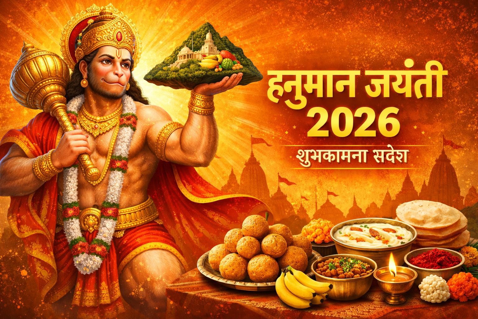 Hanuman Jayanti Wishes 2026: हनुमान जयंती पर अपने प्रियजनों को भेजें ये शुभकामना संदेश, कोट्स