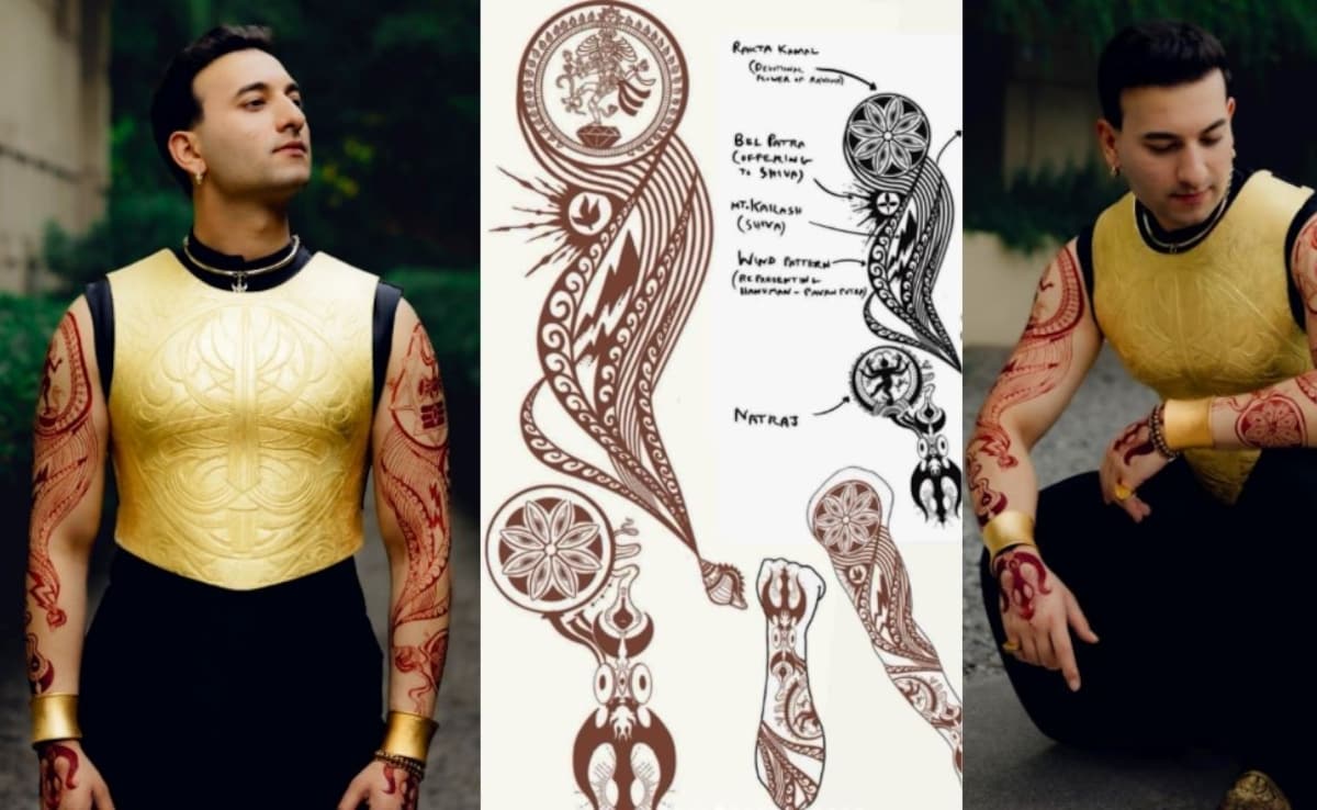 लड़कों की हथेली पर भी सजेगी मेहंदी, शेर-त्रिशूल से लेकर नाम वाले पैटर्न तक ये डिजाइन बने नया वेडिंग क्रेज