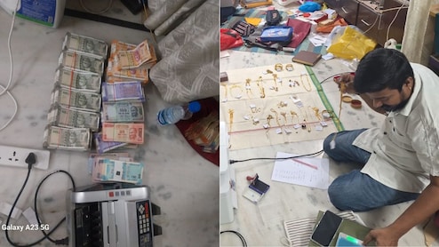 Rs 24 Lakh Cash, 800 Grams Gold: Raid At Warangal Sub-Registrar's Office