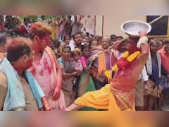 Kicks For Blessings: At Andhra Temple, Devotees Follow Unusual Tradition