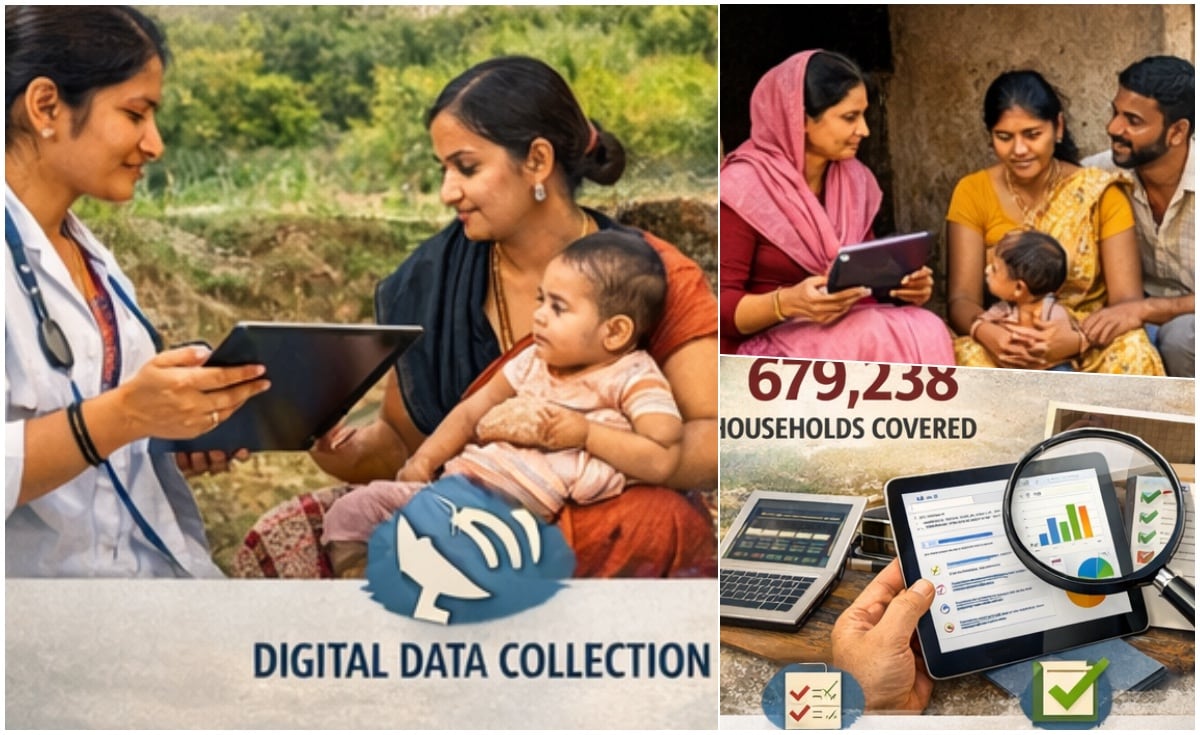 नेशनल फैमिली हेल्थ सर्वे‑6 जल्द होगा जारी, डिजिटल तरीके से हुआ सर्वे