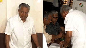 Keralam CM Pinarayi Vijayan Casts His Vote For Assembly Polls In Kannur