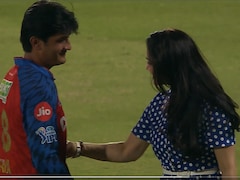 Preity Zinta Punches Priyansh Arya After Punjab Kings Historic Win, Ravi Shastri Reacts