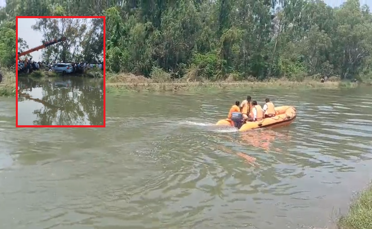 नहर में गिरी कार, 3 लोगों की मौत; नींद की झपकी बनी काल, पंढरपुर में दर्दनाक हादसा