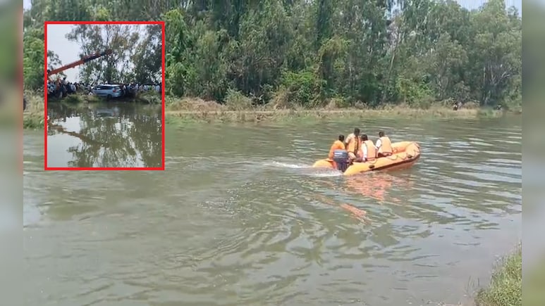 नहर में गिरी कार, तीन लोगों की मौत; नींद की झपकी बनी काल, पंढरपुर में दर्दनाक हादसा