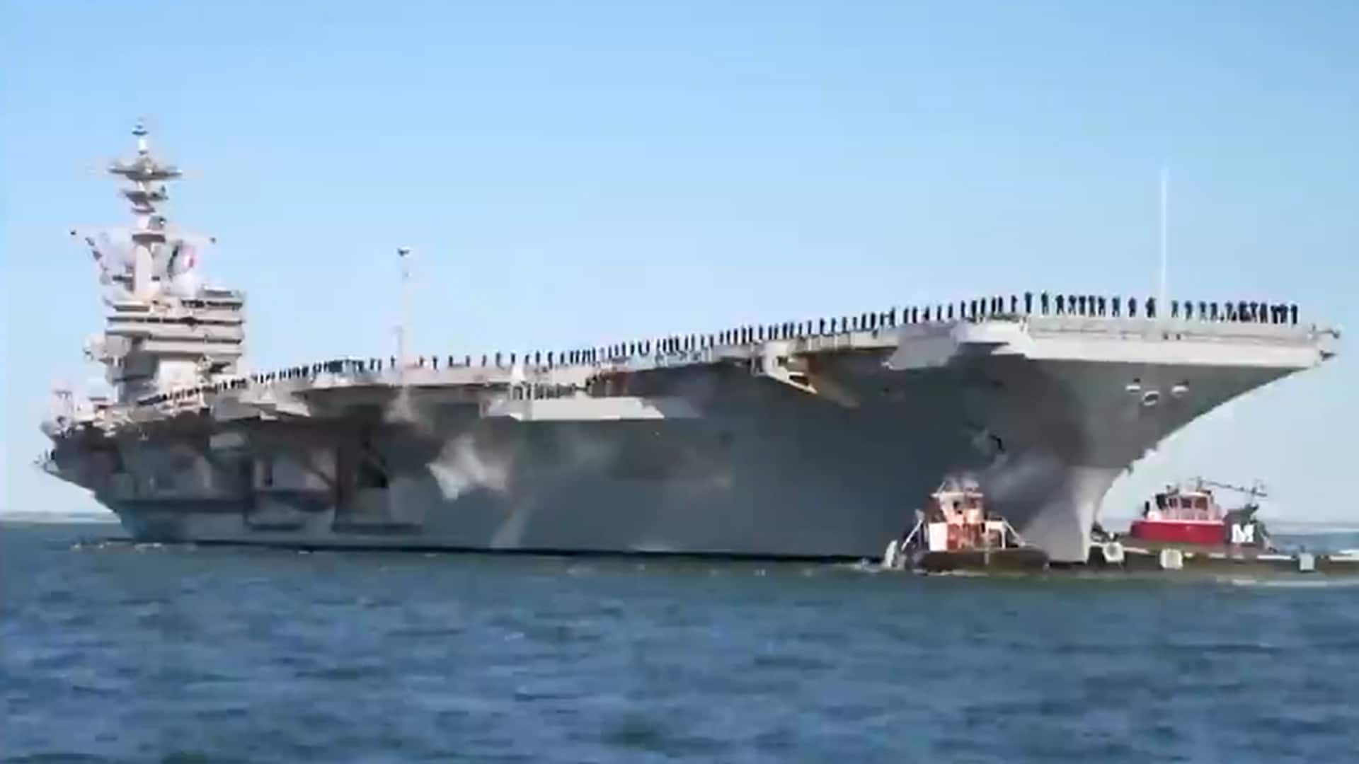 US Deploys 3rd Aircraft Carrier Amid Iran-Israel War | Naval Build-Up Intensifies