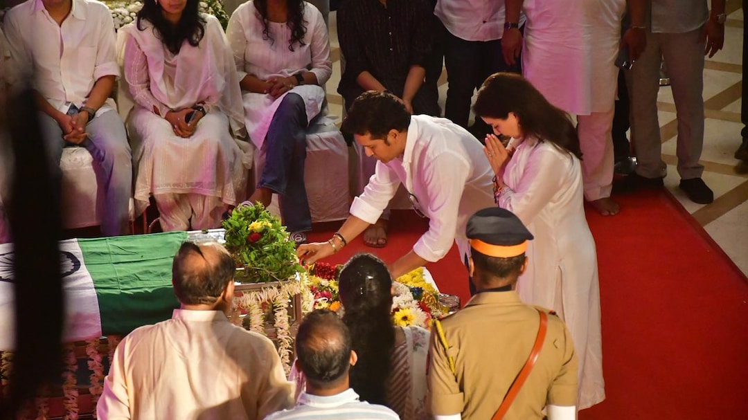 Sachin and Anjali Tendulkar