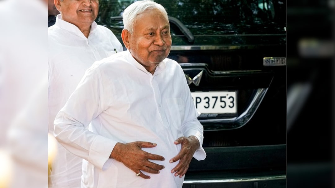 Bihar CM Nitish Kumar Takes Oath As Rajya Sabha Member