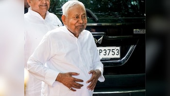 Bihar CM Nitish Kumar Takes Oath As Rajya Sabha Member