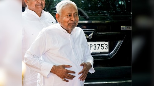 Bihar CM Nitish Kumar Takes Oath As Rajya Sabha Member