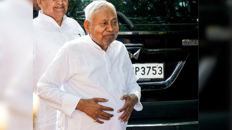 Bihar CM Nitish Kumar Takes Oath As Rajya Sabha Member