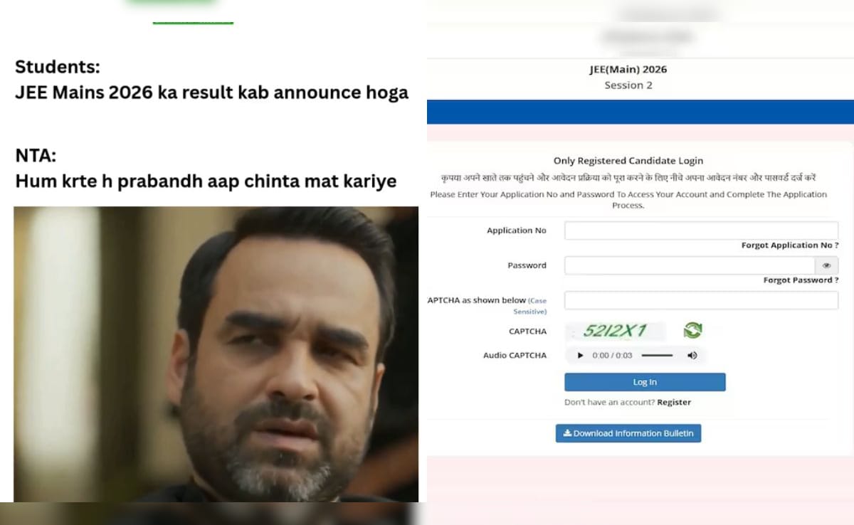 'हम करते हैं प्रबंध आप चिंता मत कीजिए', JEE Main रिजल्ट से ठीक पहले NTA ने शेयर किया मीम