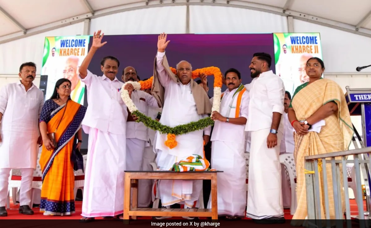 Congress Chief Mallikarjun Kharge "Regrets" Gujarat Remarks At Poll Rally