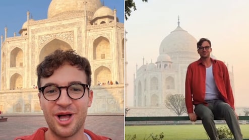 न्यूयॉर्क से 24 घंटे में ताजमहल घूमकर लौटा टूरिस्ट, शेयर किया रोमांचक सफर का Video, लोग बोले- जेट लैग का क्या?