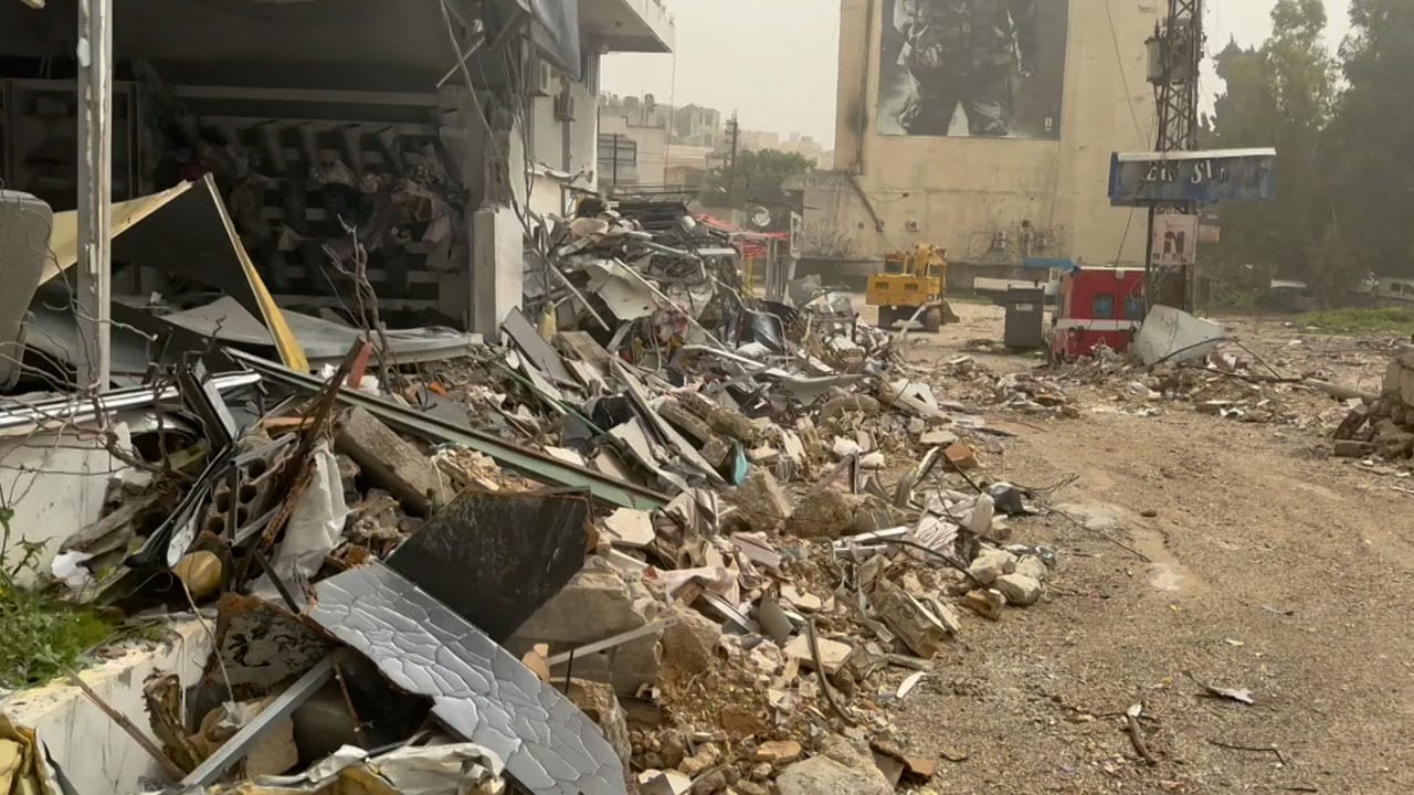 Lebanon's Nabatieh In Ruins Amid Ongoing Israel-Hezbollah Conflict