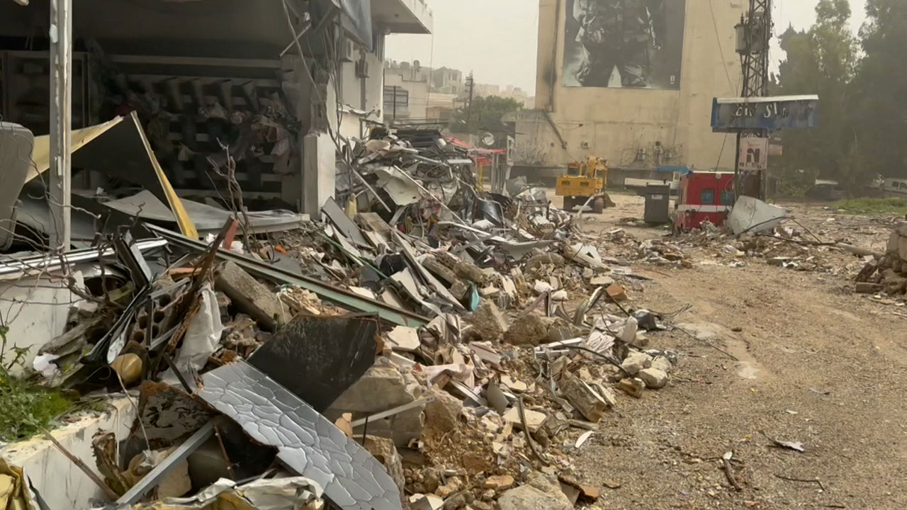 Lebanon's Nabatieh In Ruins Amid Ongoing Israel-Hezbollah Conflict