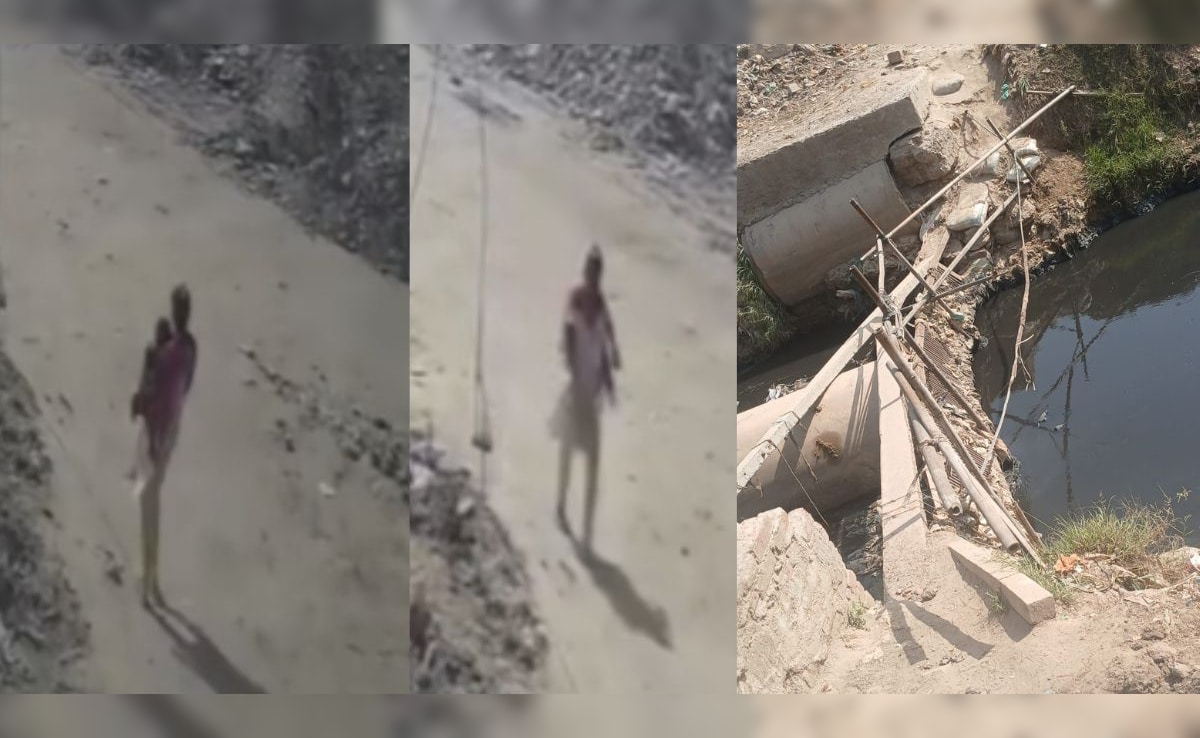 फरीदाबाद में एक मां की दरिंदगी, 18 महीने की बच्ची को नाले में फेंका, CCTV आया सामने