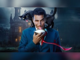 भूत बंगला&rsquo; प्रमोशन में अक्षय कुमार का जलवा, बेकाबू भीड़ को संभालना हुआ मुश्किल