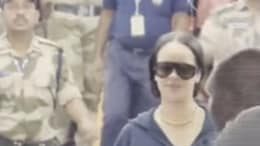 Pop Star Rihanna Is In Mumbai, Blows Kisses At The Paparazzi. Watch