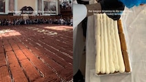 The World's Longest Tiramisu Is Longer Than A Vande Bharat Train