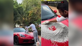 करोड़ों की कार और बोनट पर सीमेंट का मसाला! बेंगलुरु की सड़कों पर ये कैसा 'तमाशा', हकीकत जान चकरा जाएगा सिर