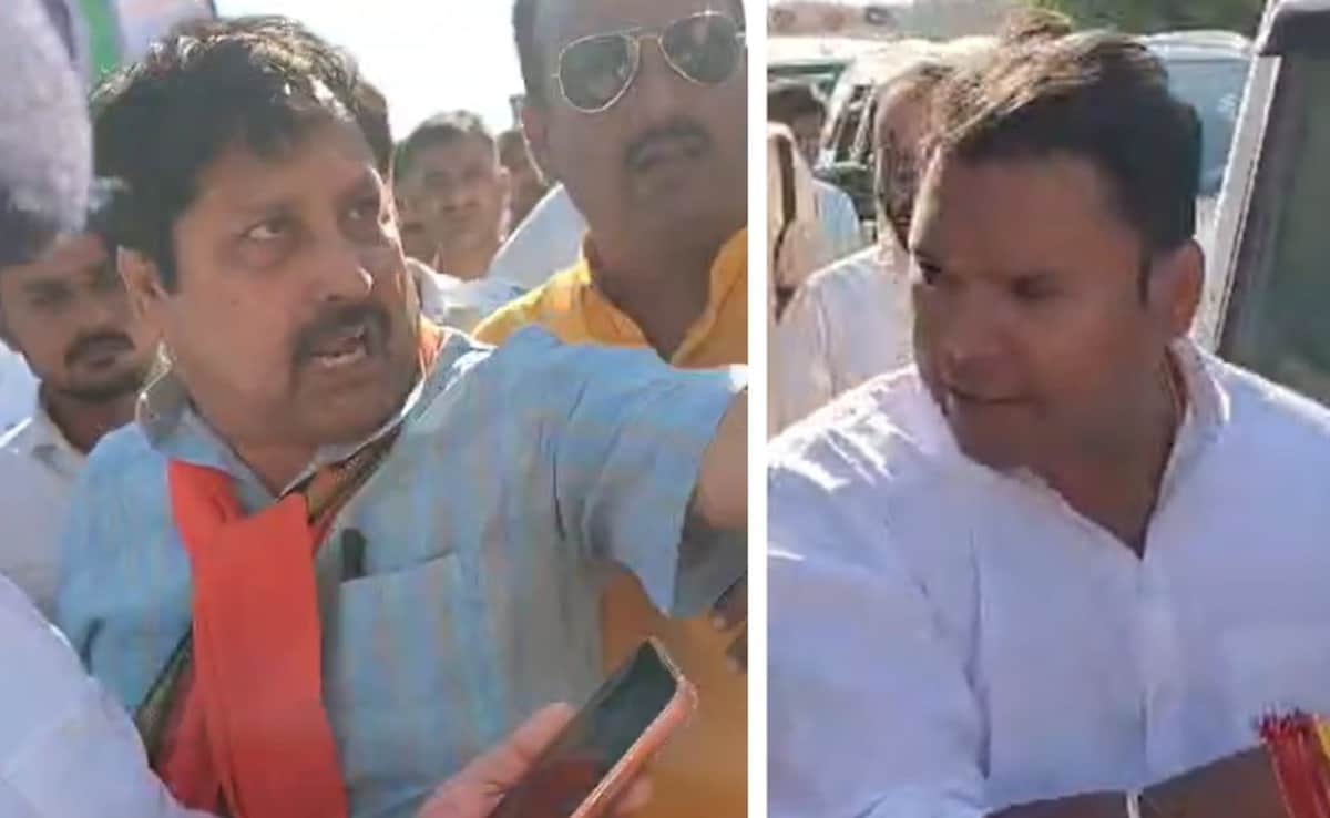 सीएम नीतीश के स्वागत के लिए हाई-वोल्टेज ड्रामा, पुलिस ने एयरपोर्ट में जाने से रोका तो भिड़े BJP विधायक