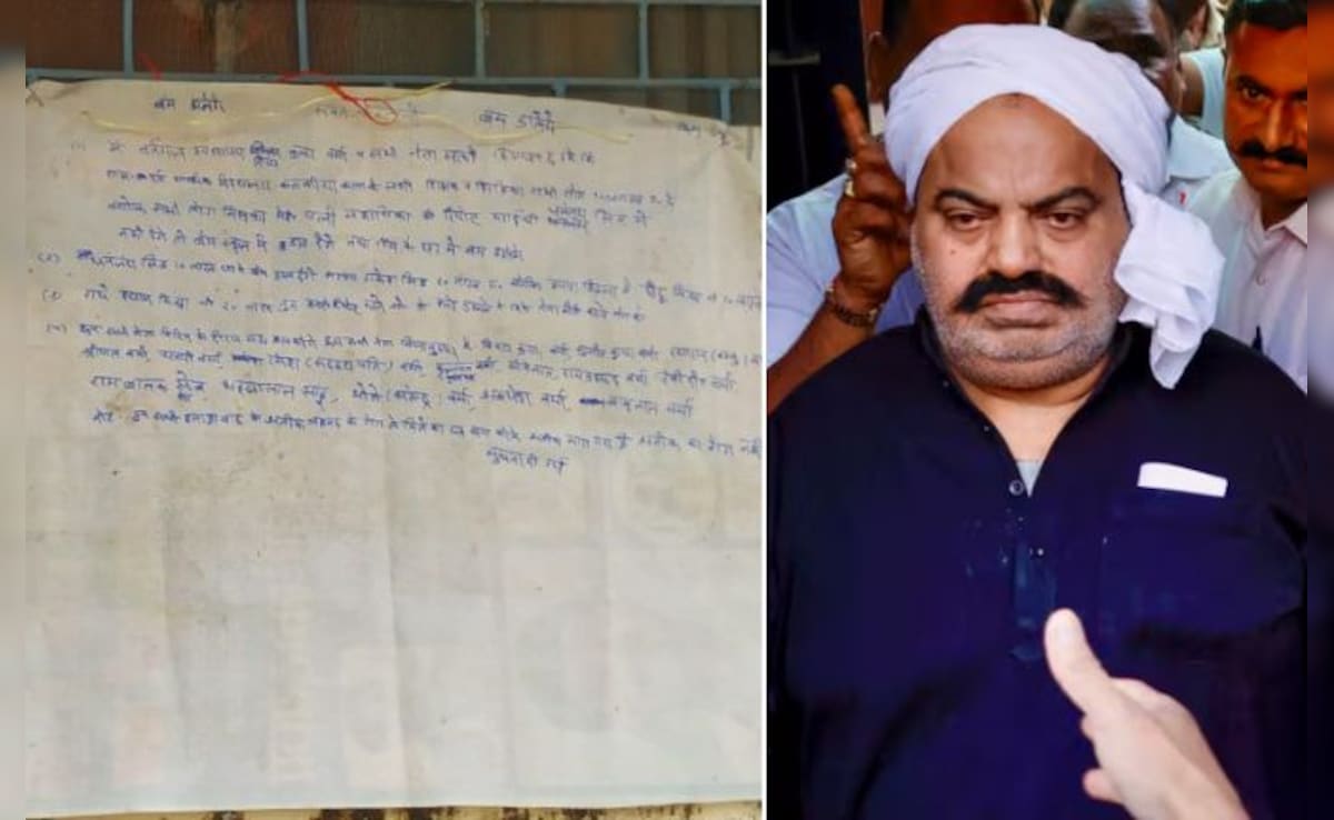 ‘अतीक मारा गया है, गैंग नहीं’; स्कूल के नोटिस बोर्ड पर धमकी भरा पोस्टर, 10 लाख की मांग से मचा हड़कंप