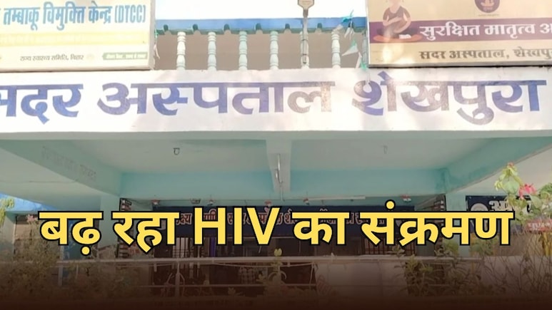 HIV का हॉट स्पॉट बन रहा है शेखपुरा, साढ़े तीन महीने में 21 मरीजों की पुष्टि... 500 मरीजों का चल रहा इलाज