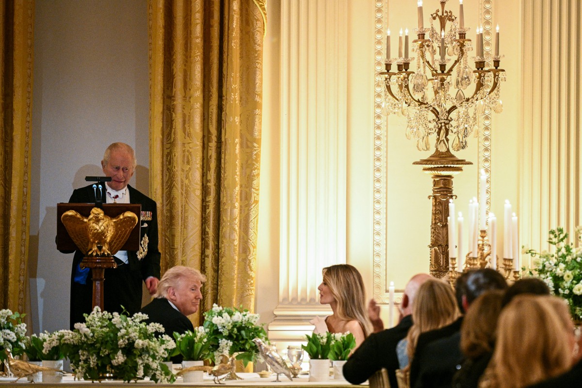 'You'd Be Speaking French': King Charles Roasts Trump At State Dinner