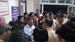 कोटा के MBS अस्&zwj;पताल में हंगामा, स्टाफ और तीमारदारों में मारपीट; भड़के कर्मचारी