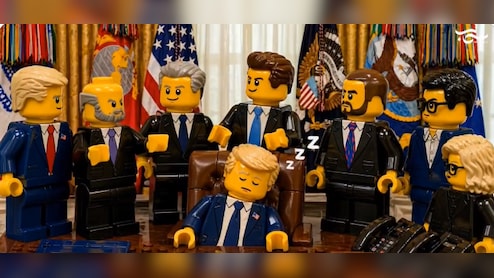 'Leave Him Sleeping': Iran Again Mocks Trump With Lego-style AI Meme Over War Victory Claim